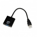 iBox IAHV01 videokaabli adapter HDMI tüüp A (standard) VGA (D-Sub) must iBox IAHV01 videokaabli adapter HDMI tüüp A (standard) VGA (D-Sub) must