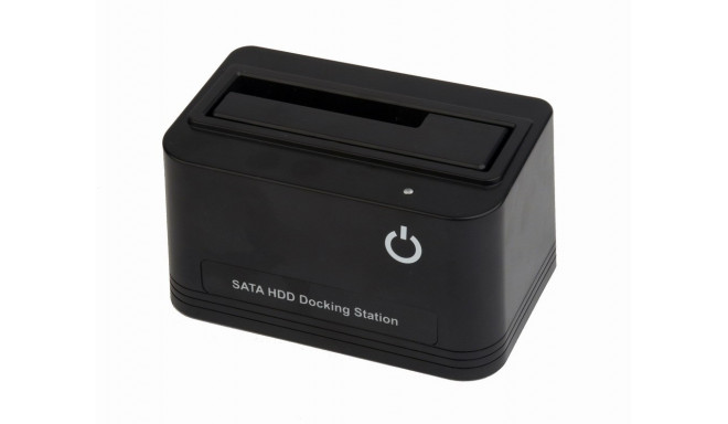 Gembird HD32-U2S-5 dokkimisjaam 2.5" ja 3.5" kõvaketastele USB 2.0 Type-A Must
