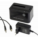 Gembird HD32-U2S-5 docking station for 2.5 "and 3.5" hard drives USB 2.0 Type-A Black