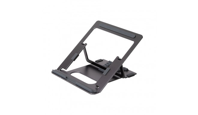 POUT EYES3 ANGLE - Aluminum portable laptop stand, grey