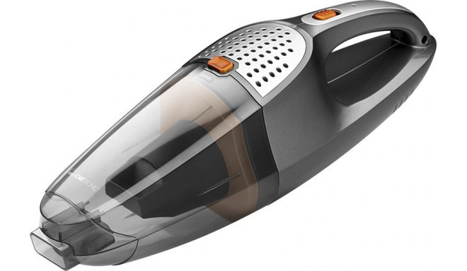 Clatronic AKS 832 käsitolmuimeja must, roostevaba teras, läbipaistev kotita