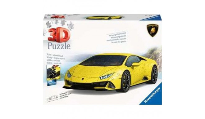 Ravensburger 3D Puzzle Vehicles Lamborghini Huracan Evo Giallo