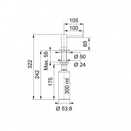 Franke Active Seebidosaator 119.0547.910 Pronks