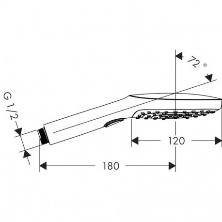Hansgrohe Raindance Select E 26520000 käsidušš