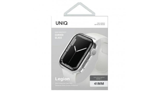 UNIQ Legion ümbris Apple Watch Series 7/8/SE 2 41mm läbipaistev