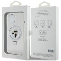 Karl Lagerfeld KLHMP15MHMRSKCH iPhone 15 Plus / 14 Plus 6.7" white/white hardcase Ring Stand Karl&Ch