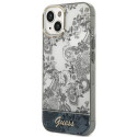Guess GUHCP14SHGPLHG iPhone 14 / 15 / 13 6.1" gray/gray hardcase Porcelain Collection