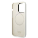 Karl Lagerfeld KLHMP14XSNCHBCH iPhone 14 Pro Max 6.7" hardcase white/white Silicone Choupette MagSaf