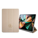 Guess GUIC12PUSASGO iPad 12.9" 2021 Book Cover gold/gold Saffiano Collection