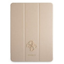 Guess GUIC12PUSASGO iPad 12.9" 2021 Book Cover gold/gold Saffiano Collection