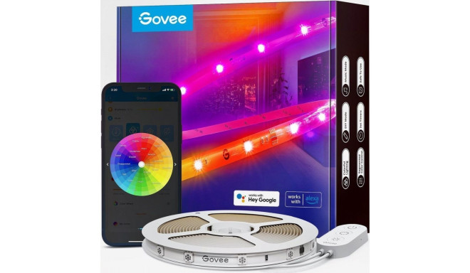 LED Strip Govee Govee H619A 5m| LED Strip| Wi-Fi, Bluetooth, RGBIC