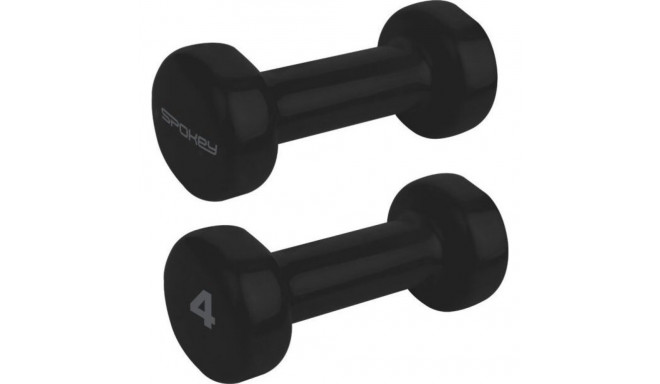 Spokey Shape vinyl dumbbells 2 x 4 kg