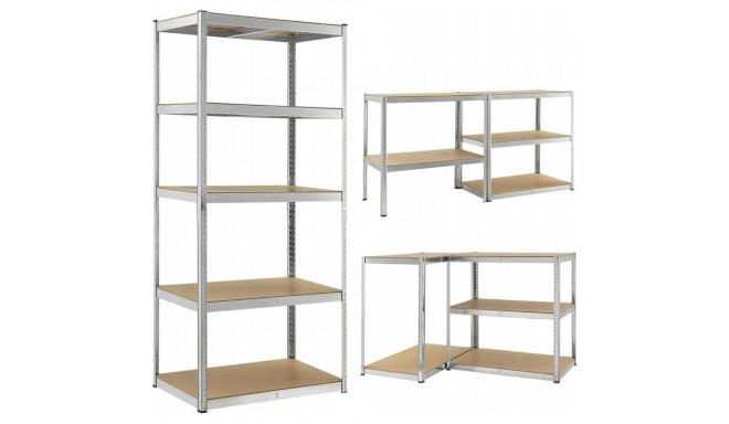 Funfit Metal shelf 180x100x60 cm