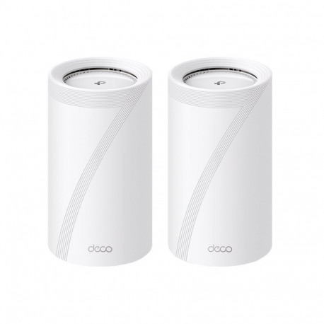 Wireless RouterTP-LINKWireless Router19000 MbpsMeshWi-Fi 72x2.5GbE1x10GbE1xSPF+DHCPDECOBE85(2-PACK)