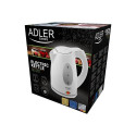 Camry Adler AD1207 - 1.5 L - 2000 W - Valge - Veetaseme indikaator - Juhtmevaba - Filtreerimine