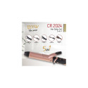 Camry Premium CR 2024 - Juuksekujunduskomplekt - Soe - Nupud - Must - Roosa kuld - 1200 W - Vahelduv