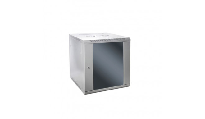 SOMI Networks | 18U, 19″ Network Wall Cabinet | 18U-60/60FPC | Gray | With Front Glass Doors | Depth