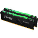 Kingston Technology FURY Beast 32GB 3200MT/s DDR4 CL16 DIMM (Kit of 2) RGB