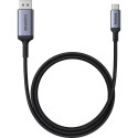 Baseus USB-C - DisplayPort USB Cable 1.5 m Black-Silver (B0063370D111-00)