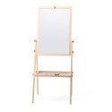 bo. Wooden Easel, double-sided drawing board