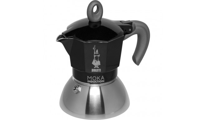 Bialetti Moka Induction black 2 cups black - 2 cups