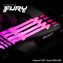 Kingston Fury Beast RGB memory, DDR4, 16 GB, 3200MHz, CL16 (KF432C16BB2AK2/16)