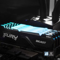 Kingston Fury Beast RGB memory, DDR4, 16 GB, 3200MHz, CL16 (KF432C16BB2AK2/16)