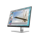 HP E-Series E24i G4 61 cm (24 tolli) 1920 x 1200 pikslit WUXGA Must Hõbedane