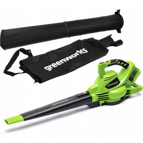 Greenworks 2x24V lehepuhur/tolmuimeja Greenworks GD24X2BV
