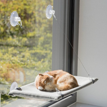 Animal bed - Trixie aknaplatvorm, veluur, 50×30 cm