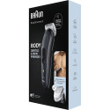 Braun Body Groomer BG3350 Cordless and corded Operating time (max) 80 min NiMH Black/Grey