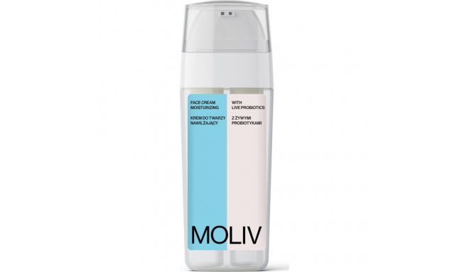 MOLIV Moisturizing face cream with live probiotics 30ml