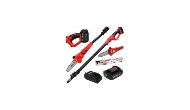 YT. TELESCOPIC PRUNTER 18V ​​1x2.0Ah
