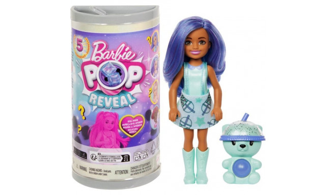 Barbie Mattel Chelsea Pop Reveal Doll Bubble Tea Series (HRK63)