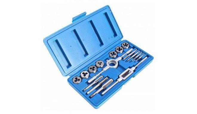 SATRA SET OF TAPS AND DIES M3-M12 16 pcs