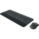 Logitech Advance Wireless Keyboard and Mouse Combo MK545, keyboard layout US, Black