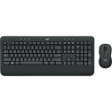 Logitech Advance Wireless Keyboard and Mouse Combo MK545, keyboard layout US, Black