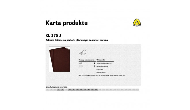 K.CANVAS ARK. P 40 KL375J /50 pcs.