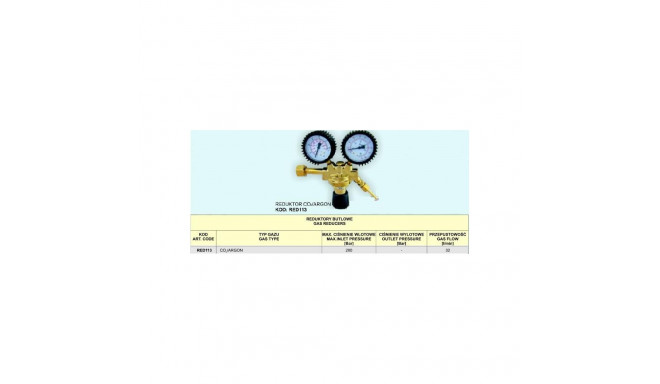 CO2 REDUCER/AR-2-CLOCKS.