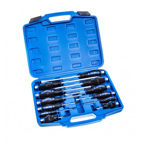 SATRA STRAINING SCREWDRIVERS, SET OF 12 pcs.