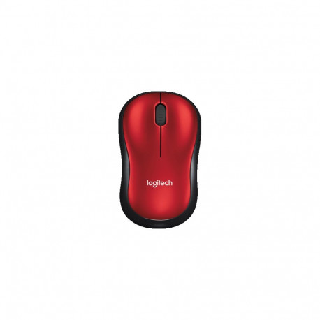 MOUSE COMP LOGITECH M185 RED