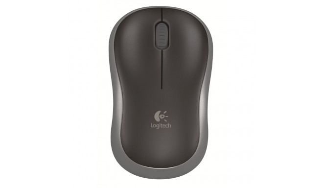 Logitech M185 juhtmevaba hiir, RF juhtmevaba, 1000 DPI, must/hall