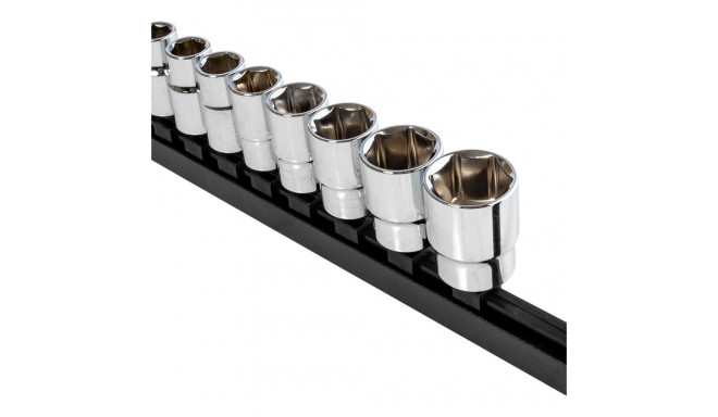 Set of heads 10-24 mm. 1/2, 10 pcs.
