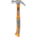 Hammer with glass fiber handle 450 g.