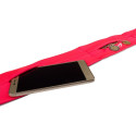 Sports Belt AVENTO 21PR M Fluorescent pink/Black/Silver