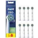 ORAL-B EB50RX-8 CrossAction harjapeade komplekt X-filamentidega