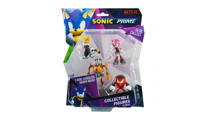 SONIC figuurid 5-pakk 6,5 cm