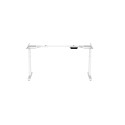 Adjustable Height Table Frame Up Up Thor, White