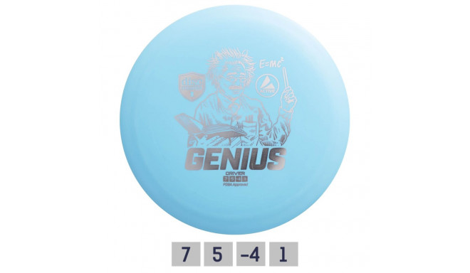 Discgolf DISCMANIA  Fairway Driver  GENIUS Active Light Blue 7/5/-4/1