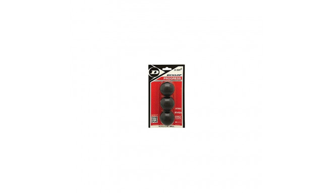 Squash ball Dunlop PROGRESS 3-blister